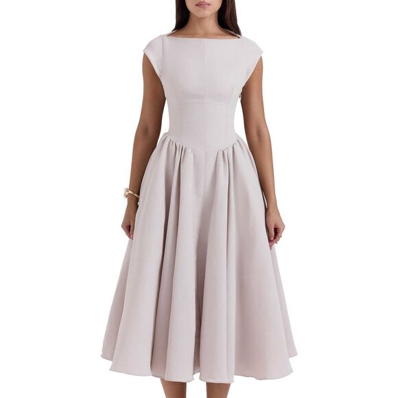 julia jordan rib short sleeve midi sweater dress SHORT SLEEVED KNIT JACQUARD DRESS – JULIA JORDAN